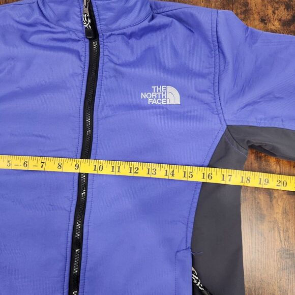 The North Face Summit Series Schoeller Small Mock Soft Shell Jacket 3XDRY Purple - Picture 7 of 9